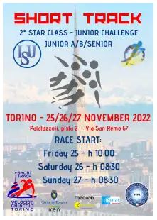 photo: poster of the ISU Junior Challenge Torino