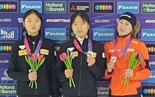photo: medal winners 1500 women